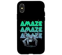 Carcasa para iPhone X/XS Project Hail Mary Amazing Rocky The Alien Neon Portrait