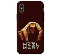 Carcasa para iPhone X/XS Project Hail Mary Rocky The Alien Distressed Portrait