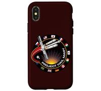 Carcasa para iPhone X/XS Project Hail Mary Spaceship Mission Badge Poster