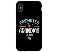Carcasa para iPhone X/XS Promoted to Grandma EST 2026 Nana 1st Time Grandmother to Be