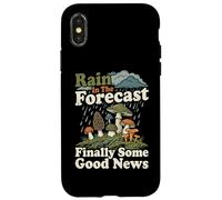 Carcasa para iPhone X/XS Pronóstico de Lluvia Buenas Noticias Buscando Hongos