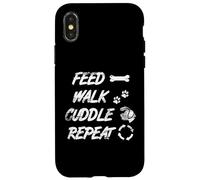 Carcasa para iPhone X/XS Propietario de Perro Que Dice Pooch