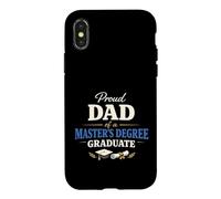 Carcasa para iPhone X/XS Proud Dad of a Master's Degree Graduate Graduation