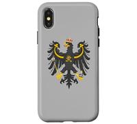 Carcasa para iPhone X/XS Prusia ÁGUILA Brazos Bandera Prusia