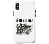 Carcasa para iPhone X/XS Prusia T | Batalla de Hohenfriedberg | infantería prusiana
