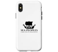 Carcasa para iPhone X/XS Pueblos del Mar - Antiguo Bronce Historia Mediterránea Meme