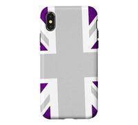 Carcasa para iPhone X/XS Queen's Platinum Jubilee 2022 70th Anniversary Union Jack