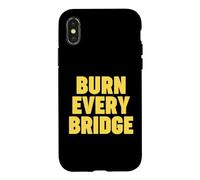 Carcasa para iPhone X/XS Quema Cada Puente