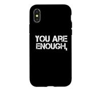 Carcasa para iPhone X/XS Querida Persona detrás de mí El Mundo es un Lugar Mejor contigo