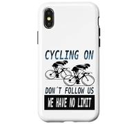 Carcasa para iPhone X/XS Radsportler Camiseta Radfahren ist eine Leidenschaft Geschenk