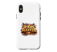 Carcasa para iPhone X/XS Raid Master Nation Raider Indian Sport Raid Player Camiseta