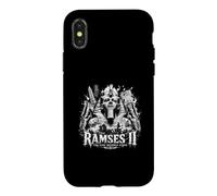 Carcasa para iPhone X/XS Ramsés II El Rey se Convierte en faraón de Piedra de Egipto
