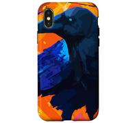 Carcasa para iPhone X/XS Ravencoin Digital Art NFT Project Edición Abierta 1337/001 RVN