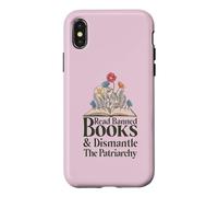 Carcasa para iPhone X/XS Read Banned Books and Dismantle The Patriarchy Feminist