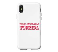 Carcasa para iPhone X/XS Recuerdo de Fort Lauderdale Florida USA