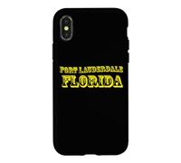 Carcasa para iPhone X/XS Recuerdo de Fort Lauderdale Florida USA