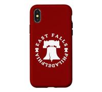 Carcasa para iPhone X/XS Recuerdo de los vecindarios de Filadelfia de East Falls