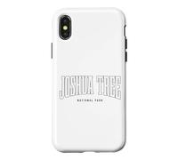 Carcasa para iPhone X/XS Recuerdo Vintage de California del Parque Nacional Joshua Tree