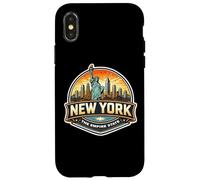 Carcasa para iPhone X/XS Recuerdos de Recuerdo del Empire State de Nueva York