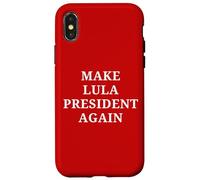 Carcasa para iPhone X/XS Red Make Lula President Again Vote for Lula
