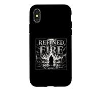 Carcasa para iPhone X/XS Refined by Fire 1 Pedro 1 7 Verso Cristiano