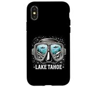 Carcasa para iPhone X/XS Reflexión de Buceo del Explorador Submarino del Lago Tahoe