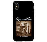 Carcasa para iPhone X/XS Rendición en Appomattox Court House Grant & Lee Civil War