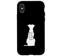 Carcasa para iPhone X/XS Rescue Dog Rescue Is My Favorite Breed for Dog Owners