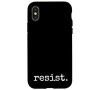Carcasa para iPhone X/XS Resist. contra la opresión, el Odio y la injusticia