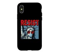 Carcasa para iPhone X/XS Resist Statue Liberty Bubblegum Protest Equality
