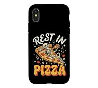 Carcasa para iPhone X/XS Rest In Pizza