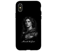 Carcasa para iPhone X/XS Retrato de Guerrero clásico Alejandro Magno