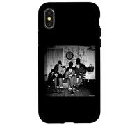 Carcasa para iPhone X/XS Retrato de Sham 69 Borstal Breakout Band por Martyn Goddard