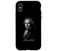 Carcasa para iPhone X/XS Retrato del filósofo de la iluminación clásica de Immanuel Kant