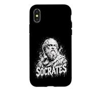 Carcasa para iPhone X/XS Retrato del filósofo Griego Antiguo de Sócrates
