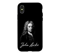 Carcasa para iPhone X/XS Retrato histórico del Pensador de la iluminación empirista