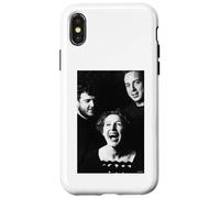Carcasa para iPhone X/XS Retratos de Cocteau Twins Treasure Band por AJ Barratt