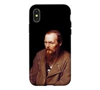 Carcasa para iPhone X/XS Retratos de Fyodor Dostoevsky por Vasily Perov