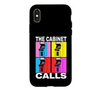Carcasa para iPhone X/XS Retro Arcade Cabinet Calls Video Gamer Retro Pop Art