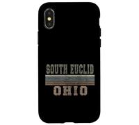 Carcasa para iPhone X/XS Retro: Euclides del Sur (Ohio)