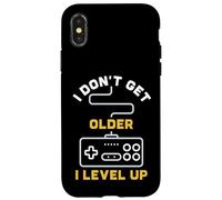 Carcasa para iPhone X/XS Retro Gaming - I Don't Get Older I Level Up Gamepad Divertido