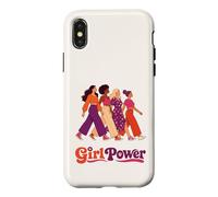 Carcasa para iPhone X/XS Retro Groovy Girl Power Feminista Hermandades de Mujeres