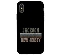 Carcasa para iPhone X/XS Retro Jackson Nueva Jersey