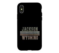 Carcasa para iPhone X/XS Retro Jackson Wyoming