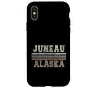 Carcasa para iPhone X/XS Retro Juneau Alaska