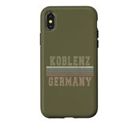 Carcasa para iPhone X/XS Retro Koblenz Alemania