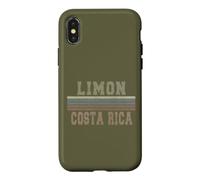 Carcasa para iPhone X/XS Retro Limón Costa Rica