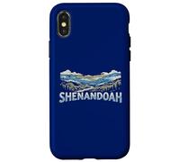 Carcasa para iPhone X/XS Retro Shenandoah National Park Vintage Style Virginia