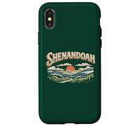 Carcasa para iPhone X/XS Retro Shenandoah National Park Vintage Style Virginia