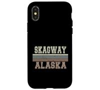 Carcasa para iPhone X/XS Retro Skagway Alaska